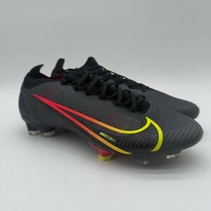 Nike Mercurial Vapor 14 Elite FG Black Red Green CQ7635-090 Men Cleats Size 8